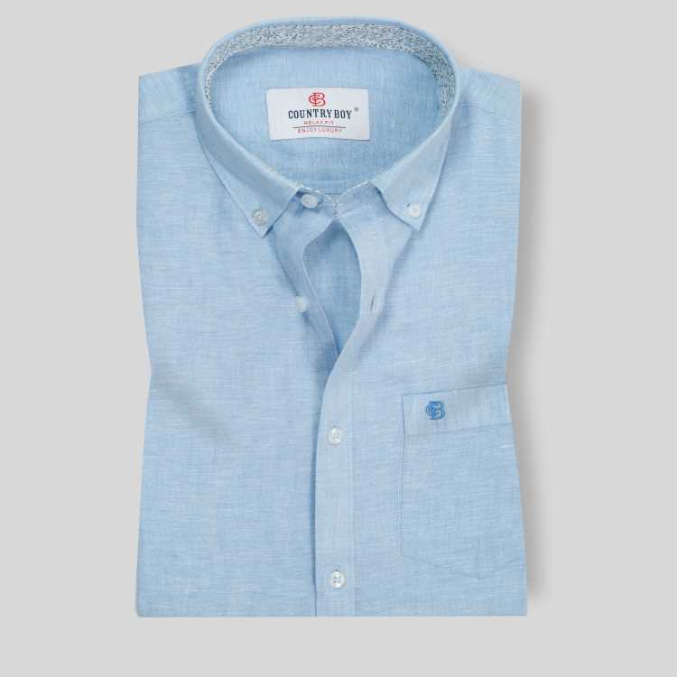Premium Remi Cotton Relax Fit Half Shirt 1
