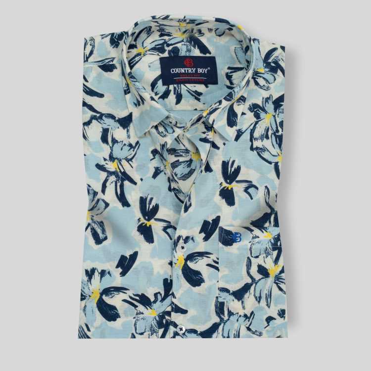 Remi Cotton Relax Fit Half Shirt 1