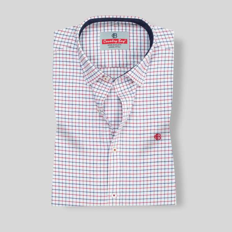 Premium Fancy Cotton Slim Fit Full Shirt 1