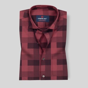 Villa Italiano Giza Cotton Relax Fit Full Shirt 1