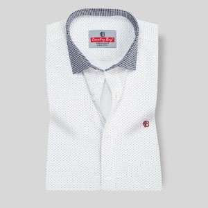 Premium Fancy Cotton Slim Fit Full Shirt 1