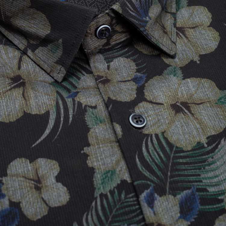 Bombay Micro Fabric Slim Fit Full Shirt 2