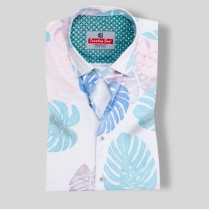 Bombay Micro Fabric Slim Fit Full Shirt 1