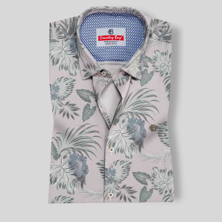 Bombay Micro Fabric Slim Fit Full Shirt 1
