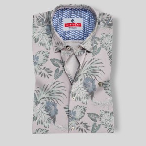 Bombay Micro Fabric Slim Fit Full Shirt 1