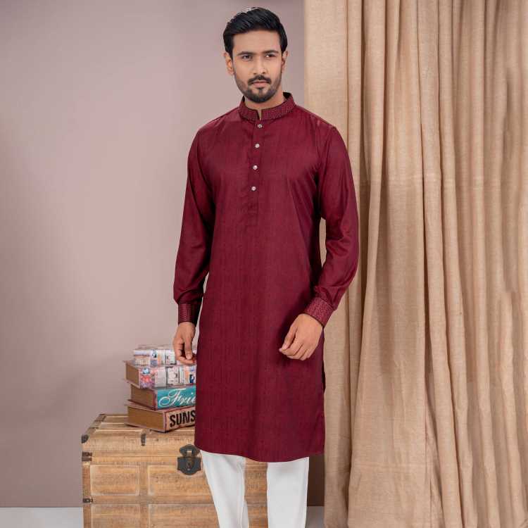 Premium Embroidery Long Panjabi 1