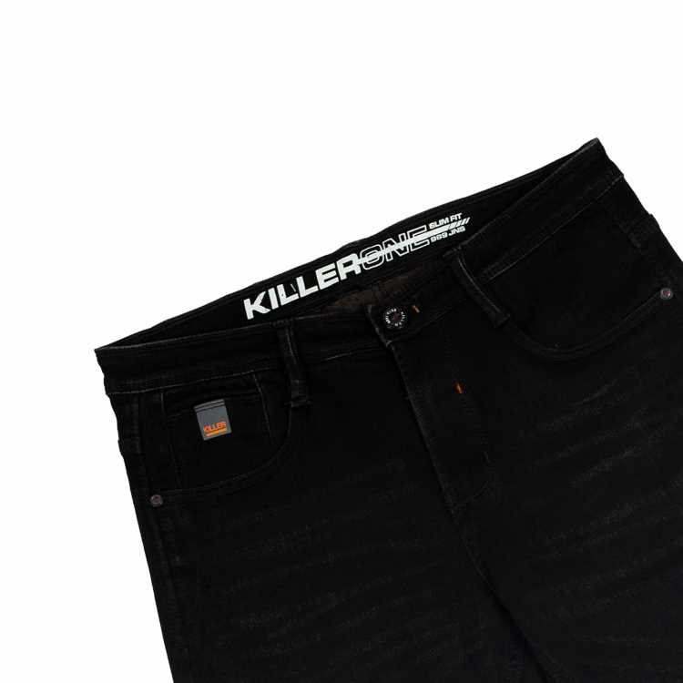 Solid Black Killer Jeans 2