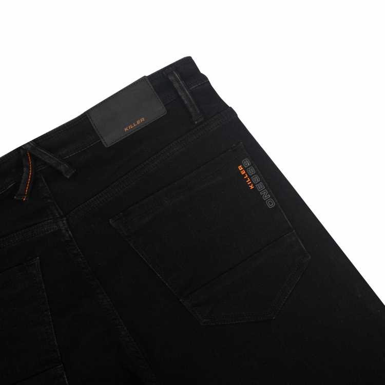 Solid Black Killer Jeans 3