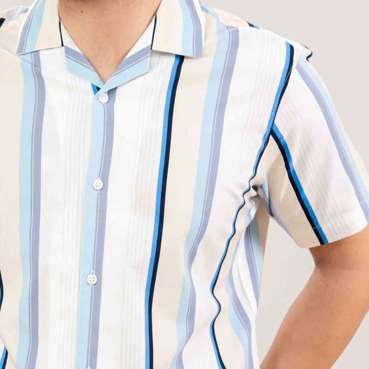 Viscose Fabric Casual Fit Half Shirt 2