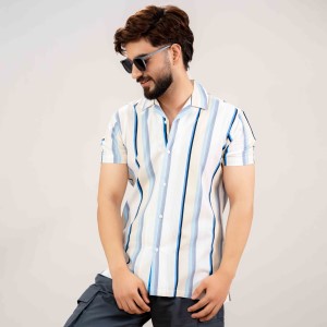 Viscose Fabric Casual Fit Half Shirt 1