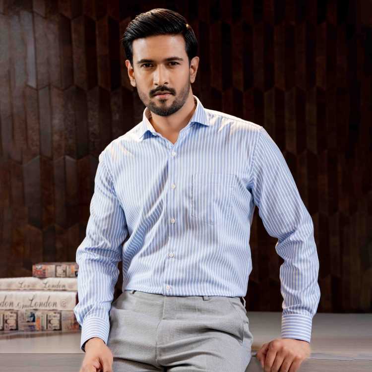 Premium Arvind Cotton Relax Fit Full Shirt 1