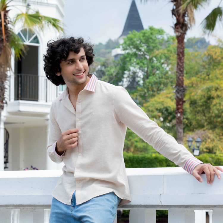 Premium Rami Cotton Slim Fit Full Shirt 2