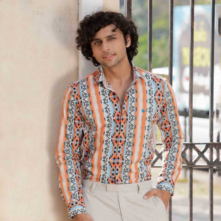 Fine Cotton Slim Fit Full Shirt 1