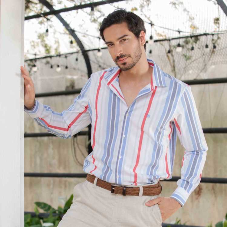 Fine Cotton Slim Fit Full Shirt 2