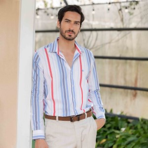 Fine Cotton Slim Fit Full Shirt 1