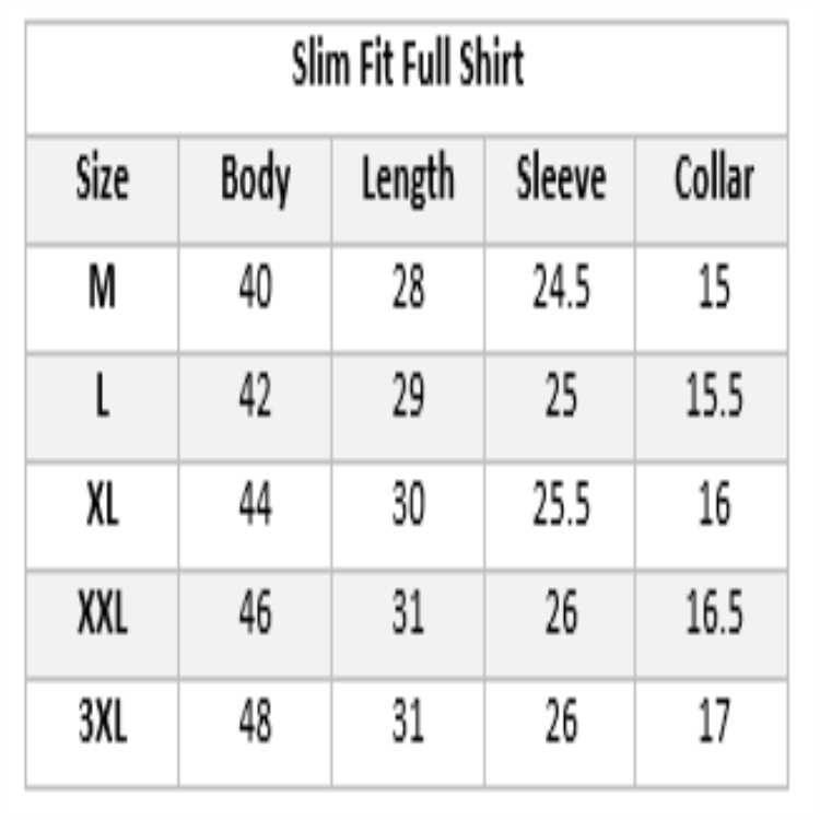 Premium Fancy Cotton Slim Fit Full Shirt 3
