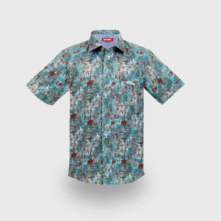 Premium Viscose Fabric Kids Shirt 1