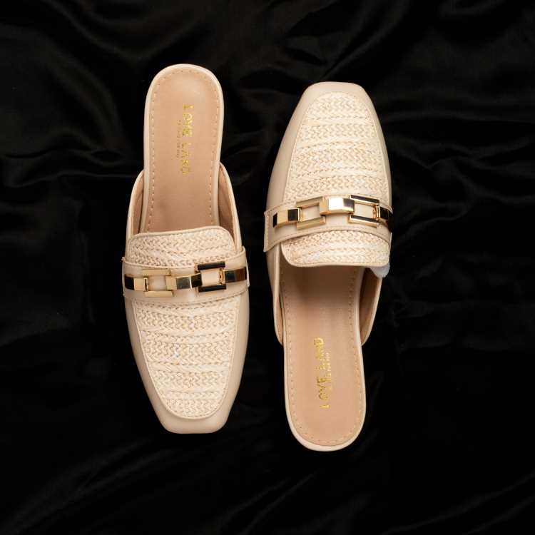 Open Back Loafer-Type Mule Sandal For Women 2
