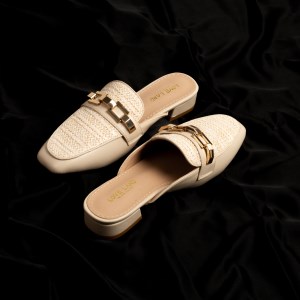 Open Back Loafer-Type Mule Sandal For Women 1