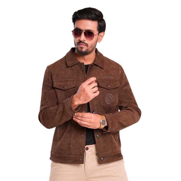 Luxury Eaorio Jacket (Coffee) 2