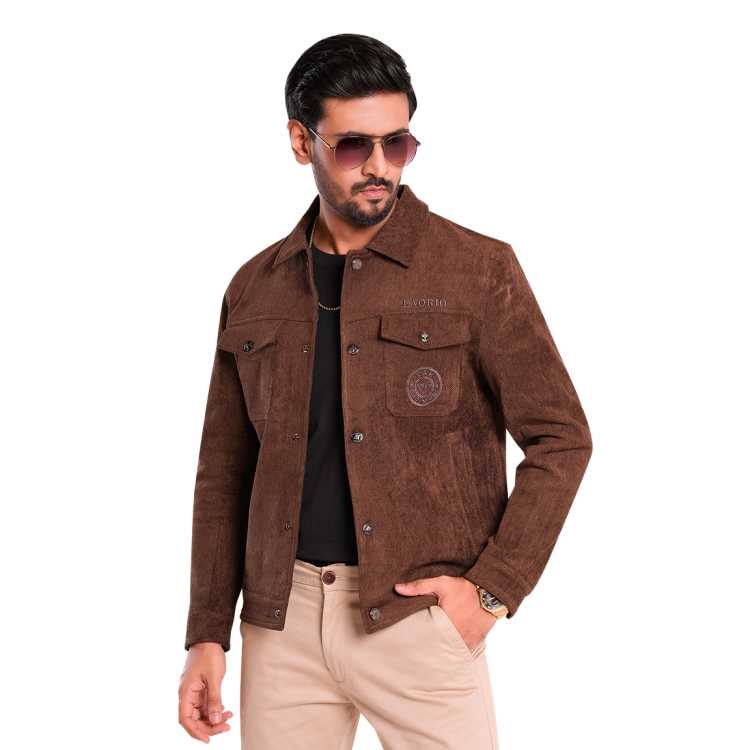 Luxury Eaorio Jacket (Coffee) 3