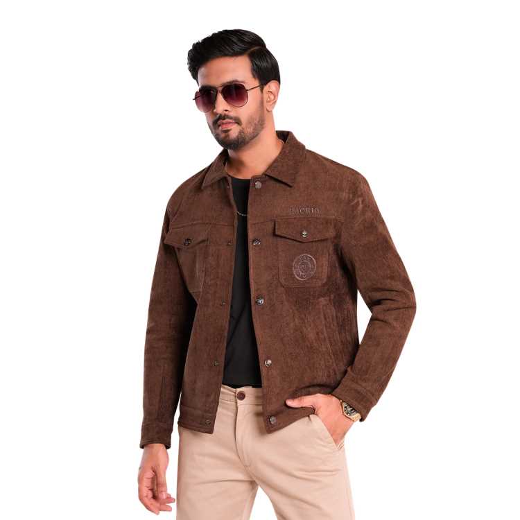 Luxury Eaorio Jacket (Coffee) 1