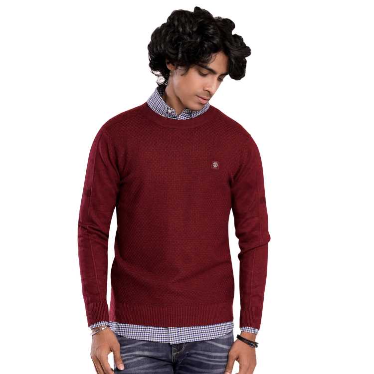 Full Sleeve Sweater ( Maroon) 2