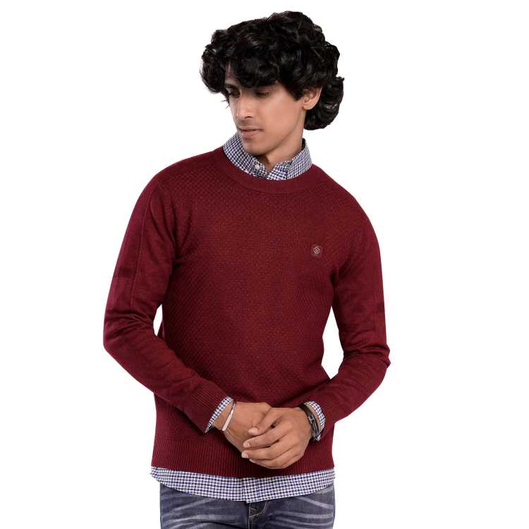 Full Sleeve Sweater ( Maroon) 3