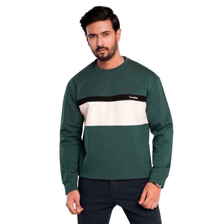 Pure Cotton Full Sleeve Sweat Shirt 1