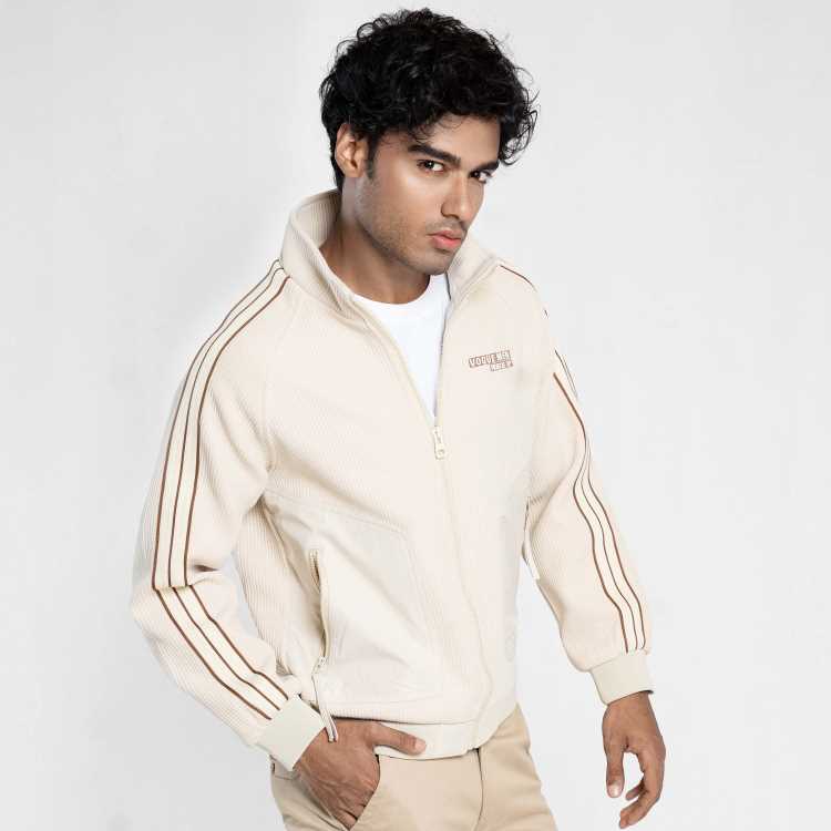 Premium Jacket for Men ( Light Cream) 2