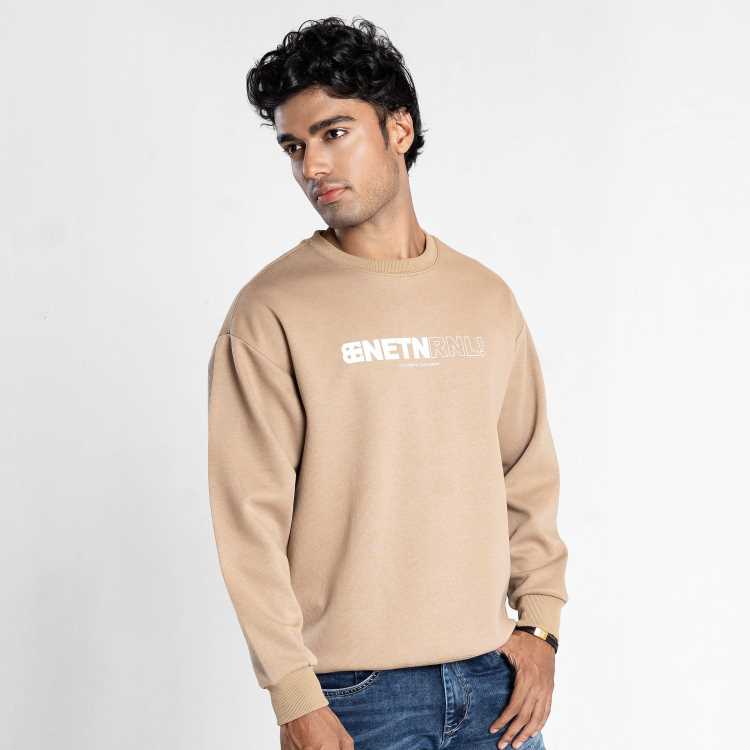 Premium Sweat Shirt (khaki) 3