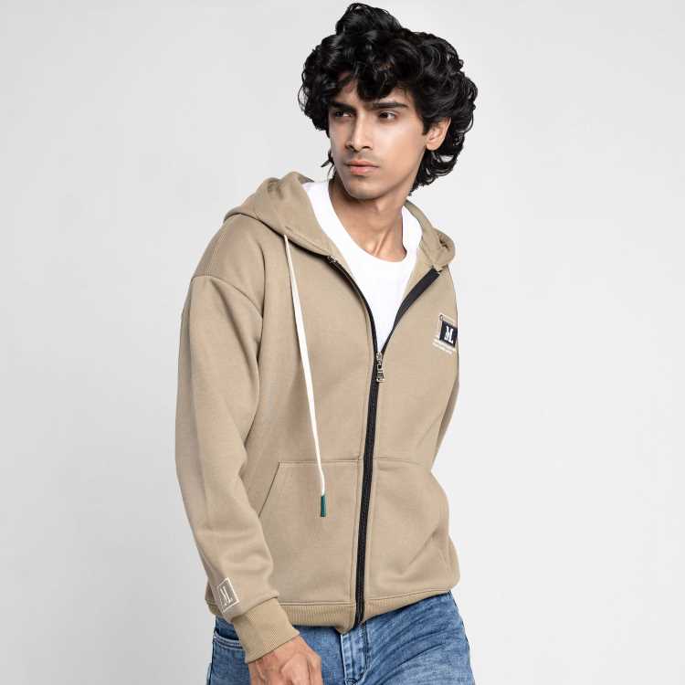 Full Sleeve Hoddie (Khaki) 2