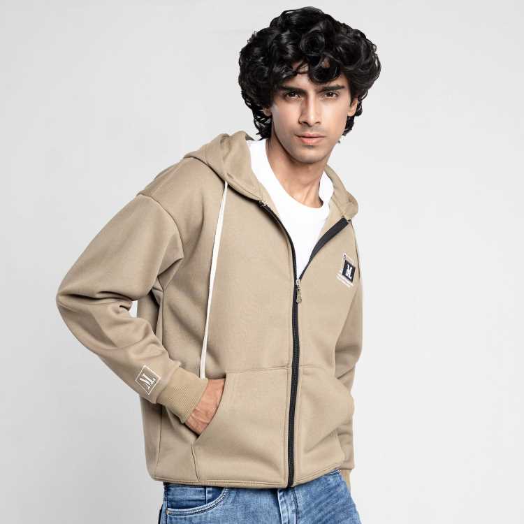 Full Sleeve Hoddie (Khaki) 1