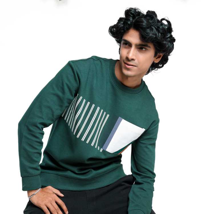 Pure Cotton Full Sleeve Sweat Shirt 2