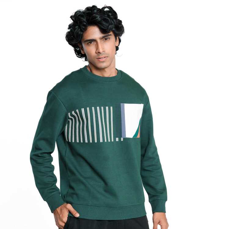Pure Cotton Full Sleeve Sweat Shirt 1