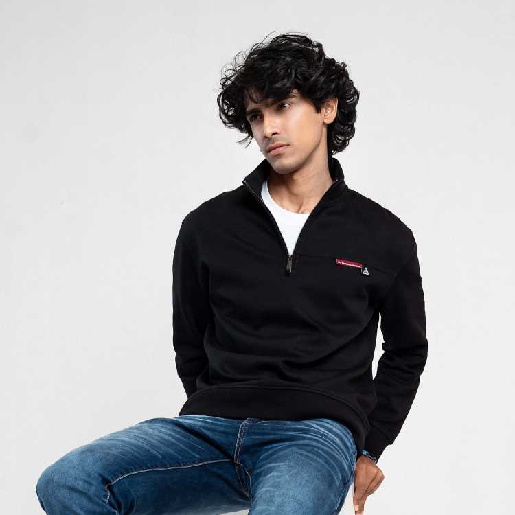 Quarter Zip Sweat Shirt 3