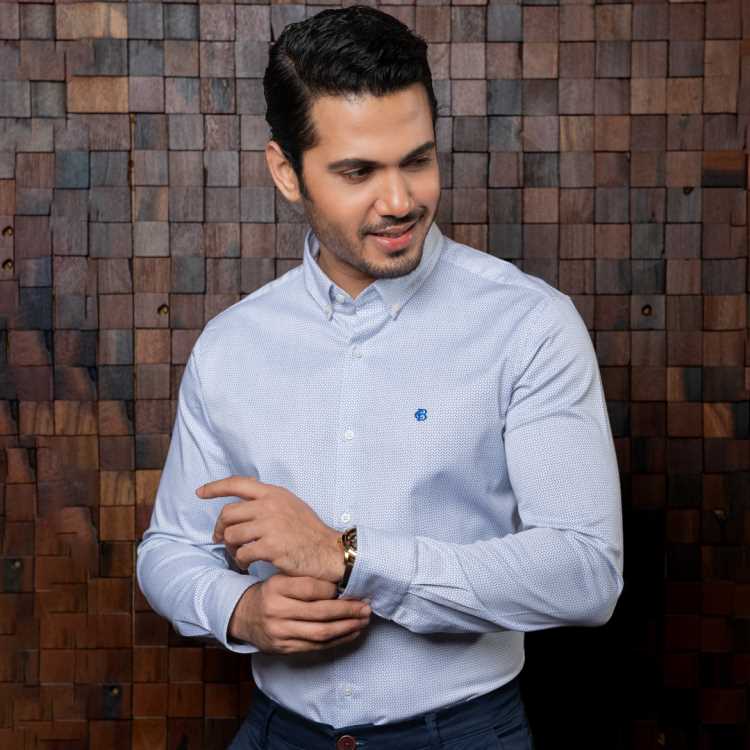 Premium Cotton Slim Fit Full Shirt 2