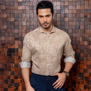 Premium Viscose Slim Fit Full Shirt 1