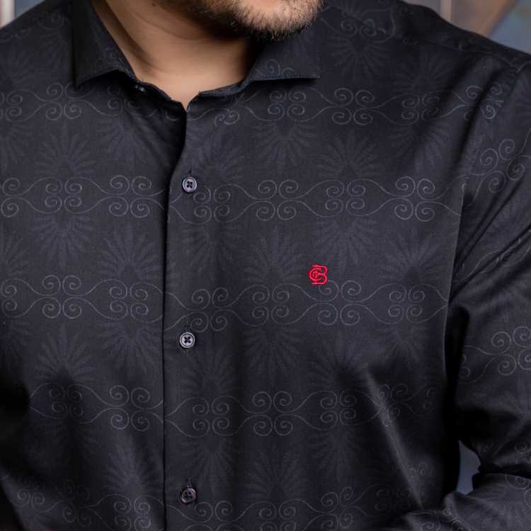 Bombay Micro Fabric Slim Fit Full Shirt 3