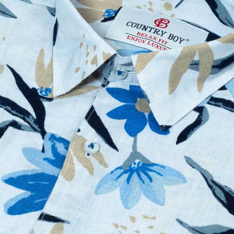 Premium Remi Cotton Relax Half Shirt 2