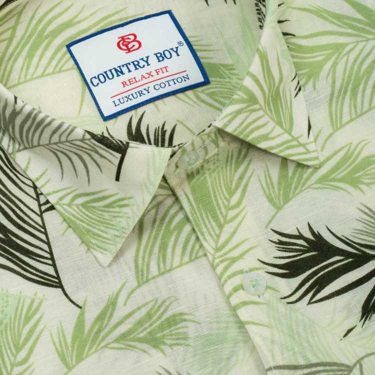Remi Cotton Relax Fit Half Shirt 2