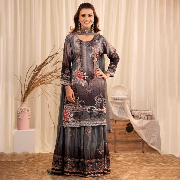 Rubine Party  Three Piece Tulip Collection 1