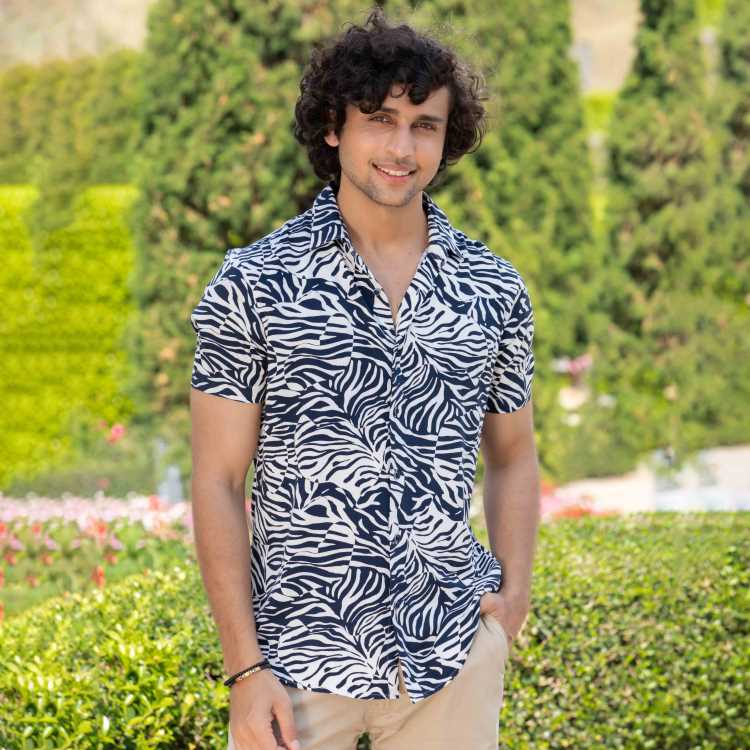 Premium Viscose Slim Fit Half Shirt 1