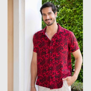 Premium Viscose Slim Fit Half Shirt 1