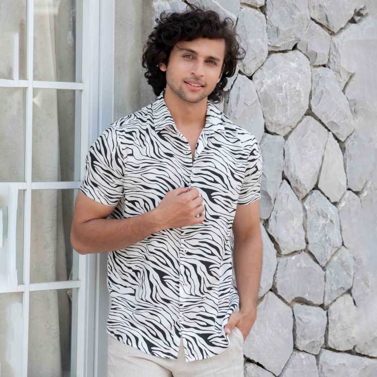 Premium Viscose Slim Fit Half Shirt 2