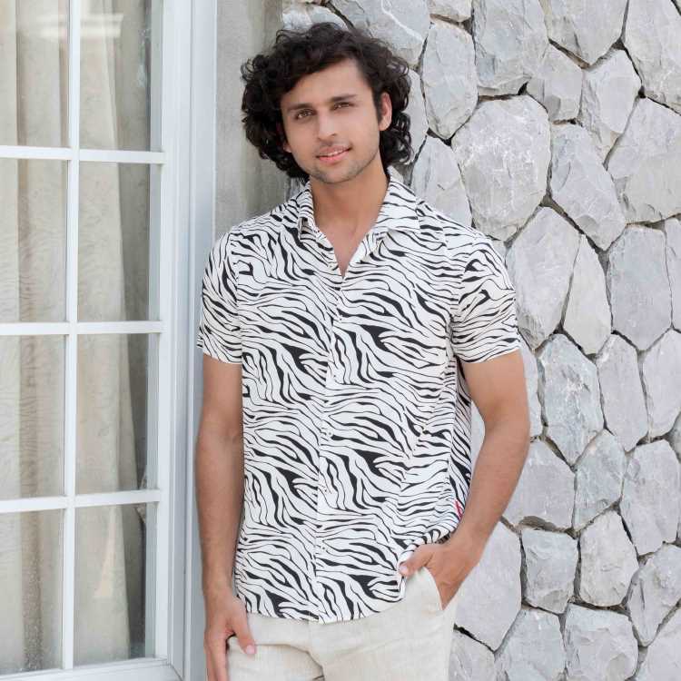 Premium Viscose Slim Fit Half Shirt 1