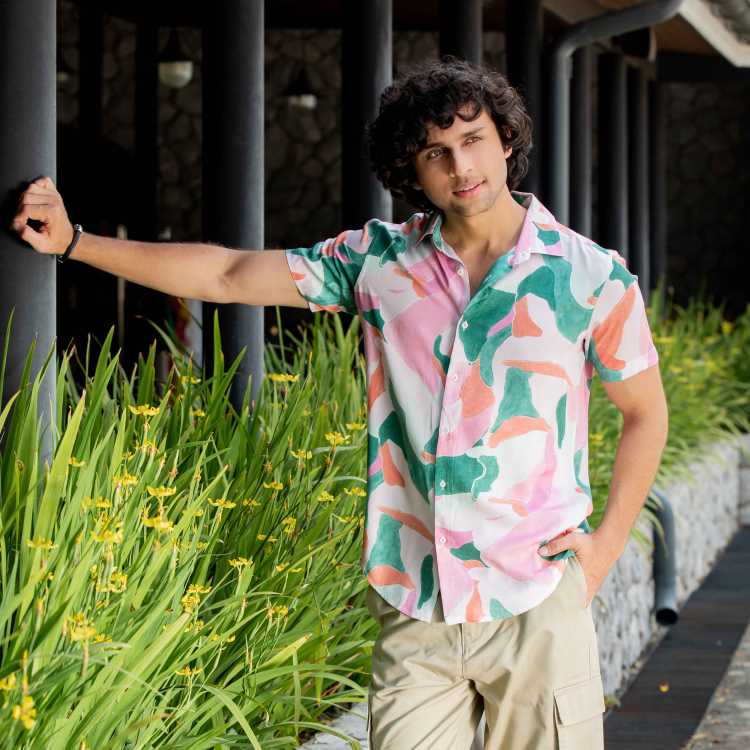 Premium Viscose Slim Fit Half Shirt 2