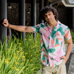 Premium Viscose Slim Fit Half Shirt 1