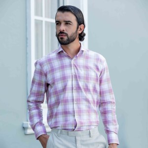 Villa Italian Giza Cotton Relax Fit Full Shirt 1