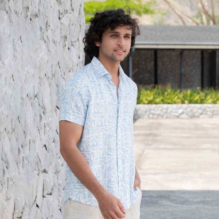 Premium Viscose Slim Fit Half Shirt 2